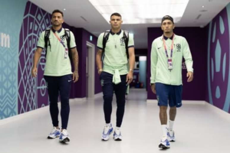 Jogadores deixaram o Qatar neste sábado (Foto: Lucas Figueiredo/CBF)