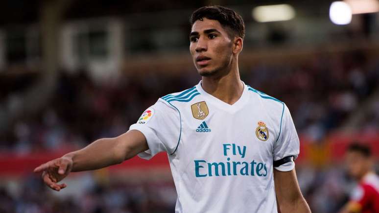 Hakimi estreou no Real Madrid em 2017