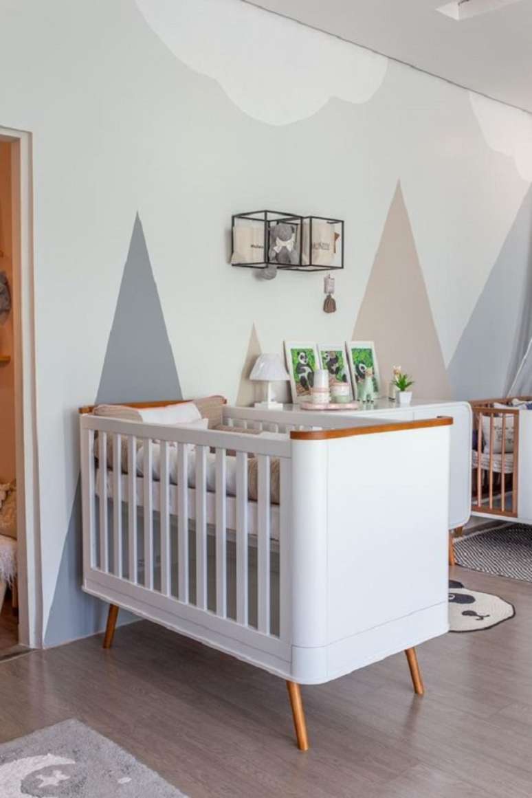 26. Ber&ccedil;o moderno para quarto tem&aacute;tico &ndash; Foto Puppimobile