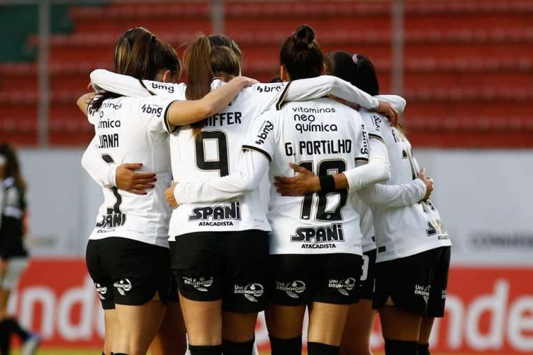 A equipe feminina do Corinthians já contava com a vantagem do jogo de ida (Foto: Rodrigo Gazzanel / Agência Corinthians)