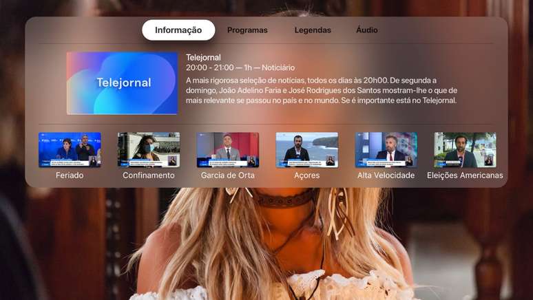 Exemplo do Open Play simulando um OTT (Reprodu&ccedil;&atilde;o: Open Labs)