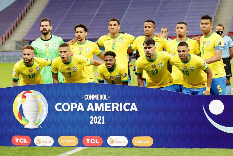 Seleção brasileira foi a única da Copa América que não teve um jogador com a camisa 24