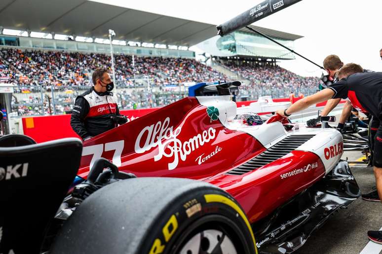 A Alfa Romeo deu um salto este ano sob o comando de Vasseur 