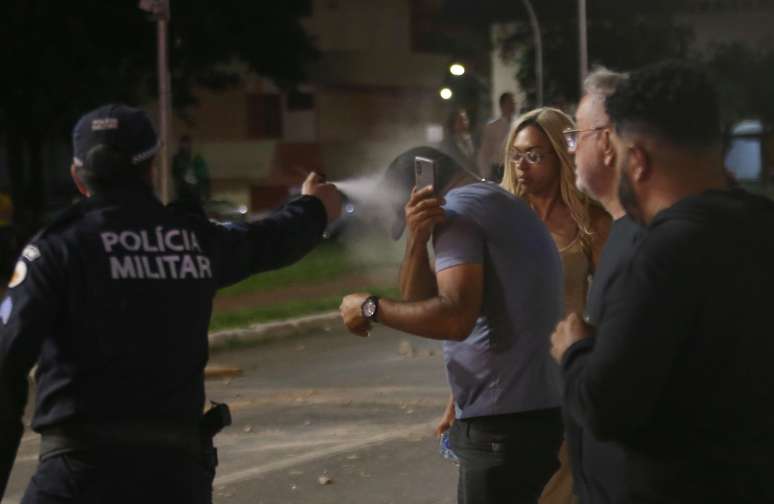 Atos bolsonaristas em Brasília, no Distrito Federal 