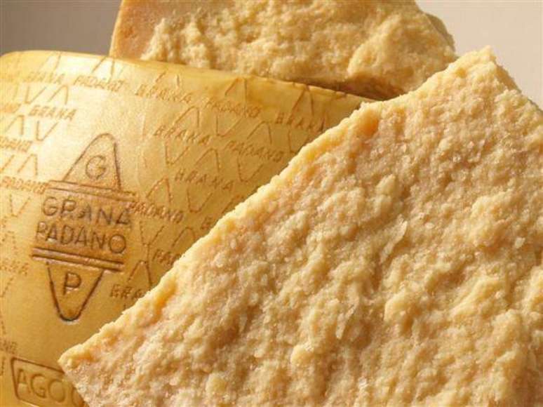 Grana Padano é famoso por sua textura granular