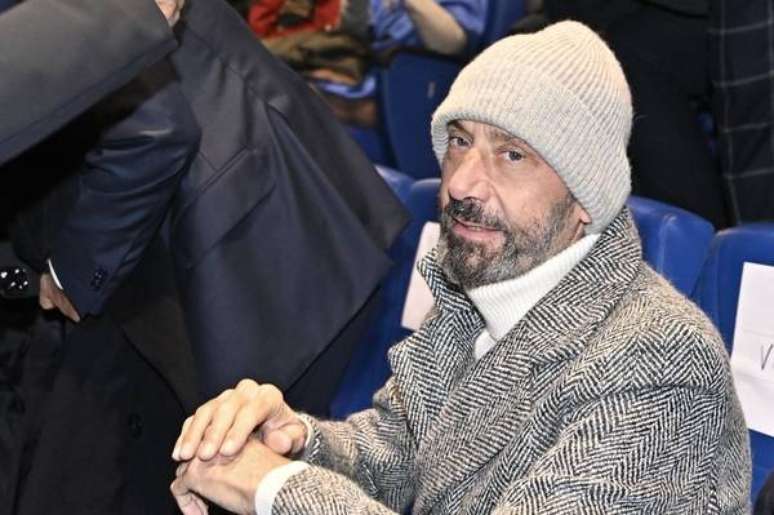 Gianluca Vialli durante o Festival de Cinema de Turim, na Itália