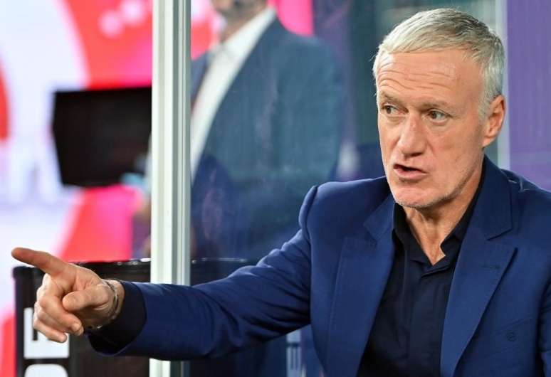 Deschamps foi campe&atilde;o como jogador pela Fran&ccedil;a em 1998