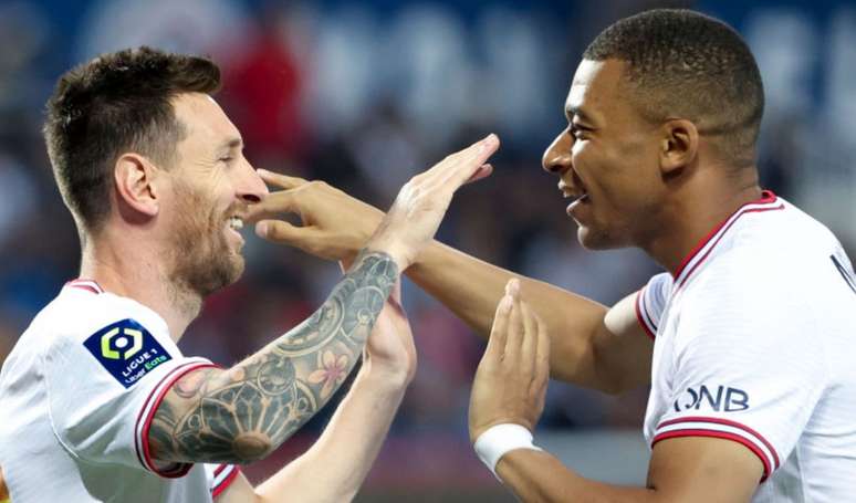 Messi e Mbappé se enfrentarão na final da Copa do Mundo 2022.