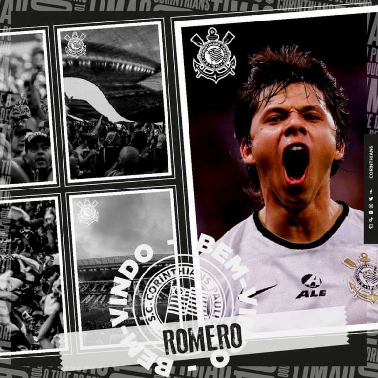 Corinthians anuncia retorno do atacante paraguaio Ángel Romero