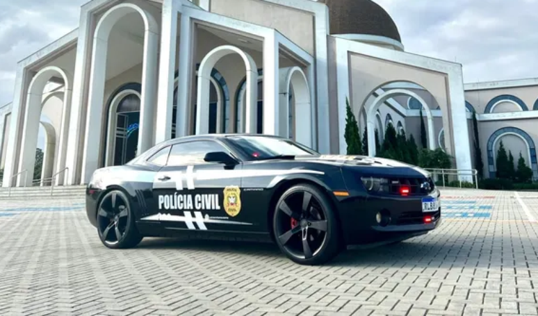 Chevrolet Camaro apreendido vira viatura policial em SC.