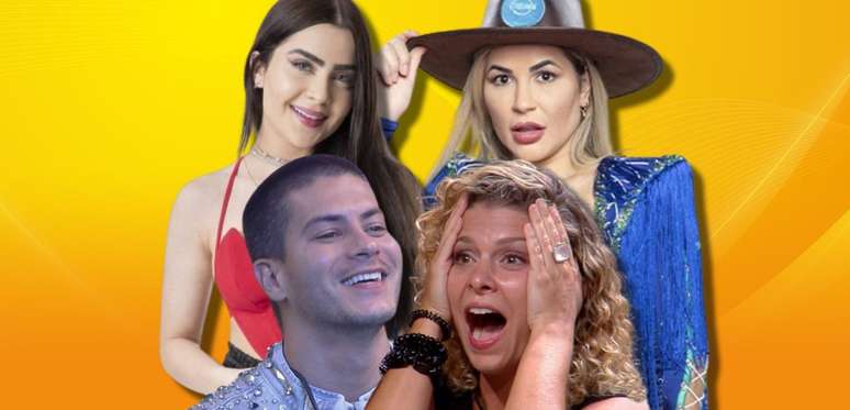 Jade, Arthur, Bárbara e Deolane foram protagonistas dos principais realities da TV aberta em 2022