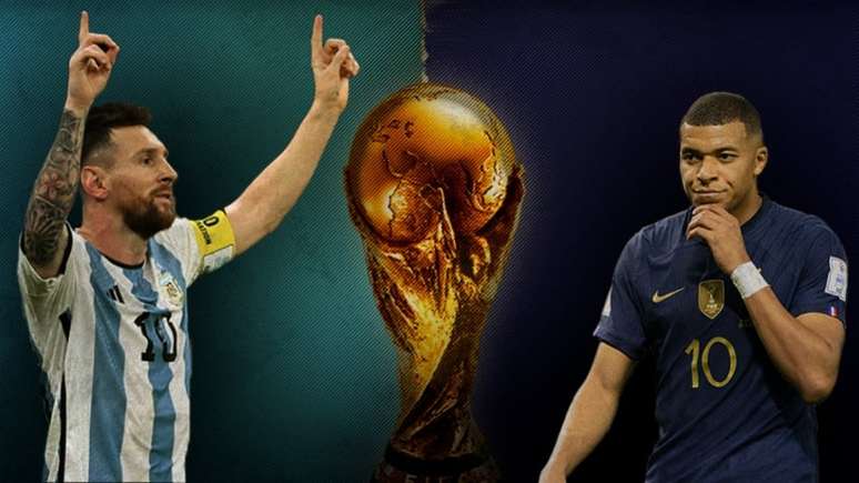 Argentina e França decidem a Copa do Mundo; quem ganharia o jogo