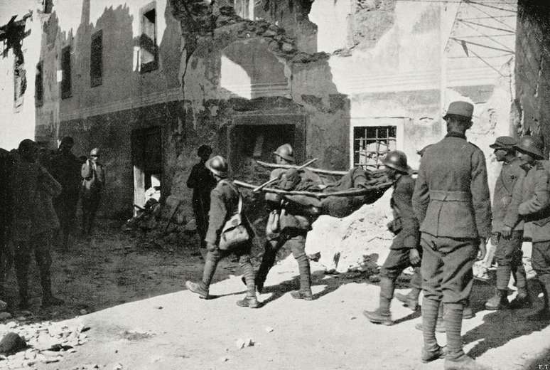A Primeira Guerra Mundial deixou mais de 17 milhões de soldados e civis sem vida