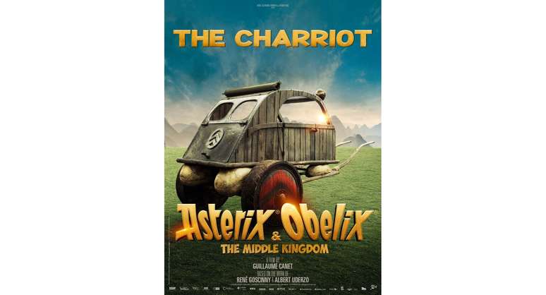 Citroën vai aparecer no próximo filme de Asterix.