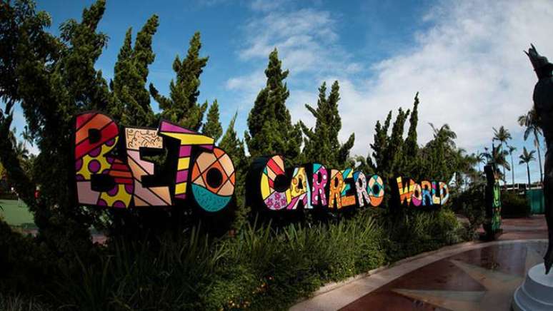 Portal de entrada do parque Beto Carrero World, em Penha (SC) &ndash; Divulga&ccedil;&atilde;o