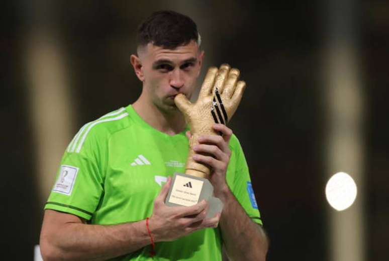 Emiliano Martínez fez importantes defesas na final da Copa do Mundo do Catar