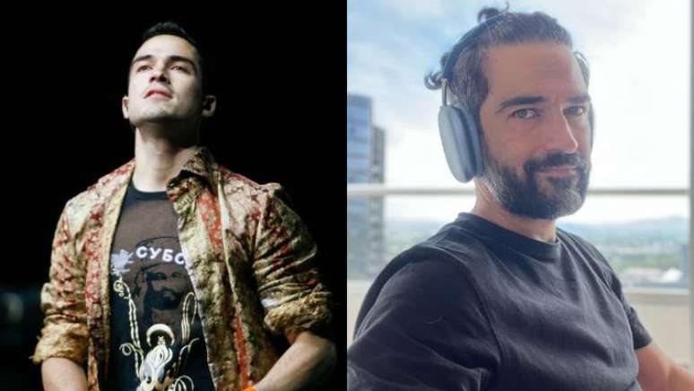 Alfonso Herrera em 2006 e 2022