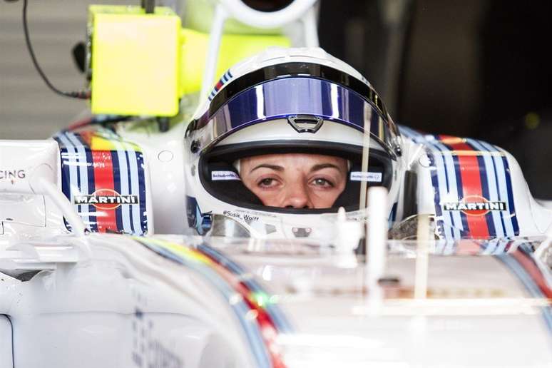 Susie Wolff foi pilota de desenvolvimento e de testes da Williams 