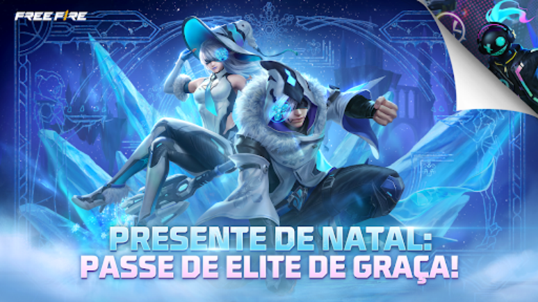 Passe de Elite de Free Fire é presente de Natal para jogadores