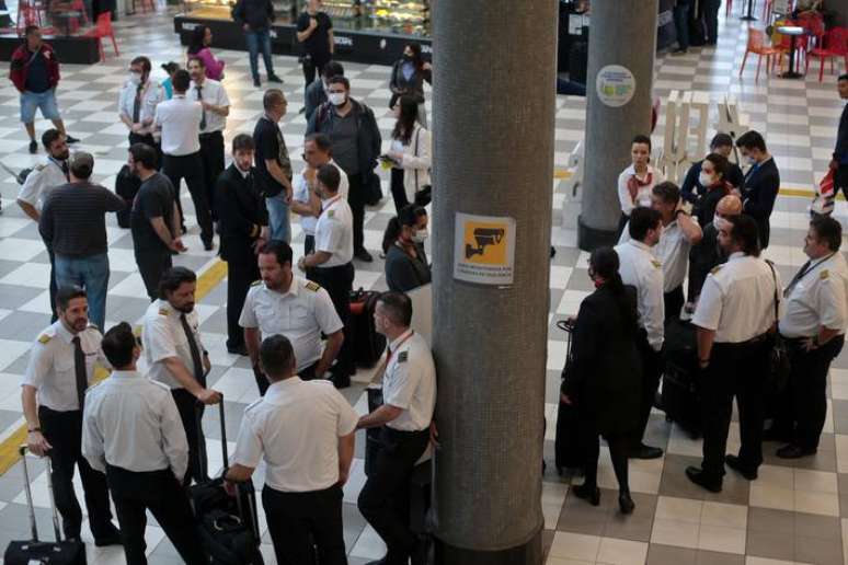 Greve dos aeronautas começou na segunda-feira