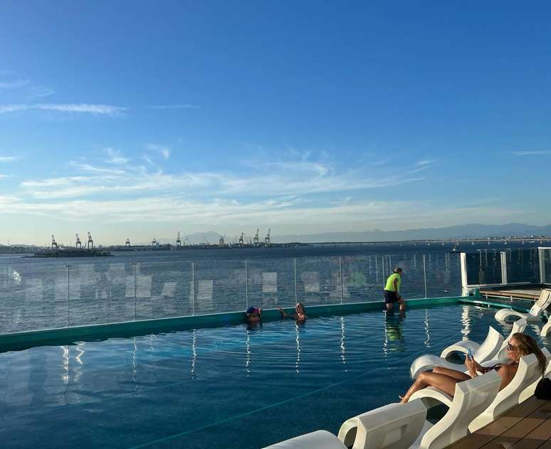 Quer um momento de sil&ecirc;ncio? A Infinity Pool &eacute; o lugar.