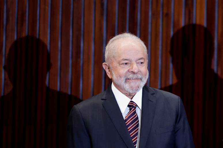 Presidente eleito Luiz Inácio Lula da Silva durante cerimônia de diplomação em Brasília 12/12/2022 R