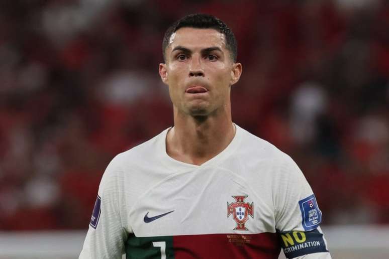 Ronaldo pode ser embaixador da Copa de 2030 (Foto: KARIM JAAFAR / AFP)