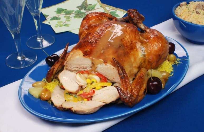 Chester de Natal diferente &ndash; Foto: Guia da Cozinha