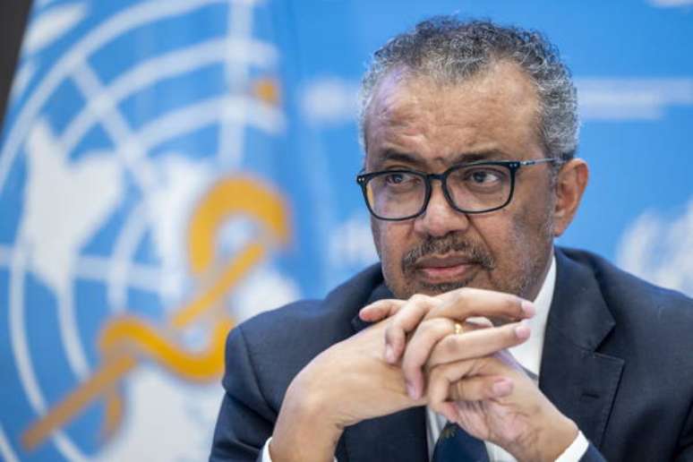 O diretor-geral da OMS, Tedros Adhanom