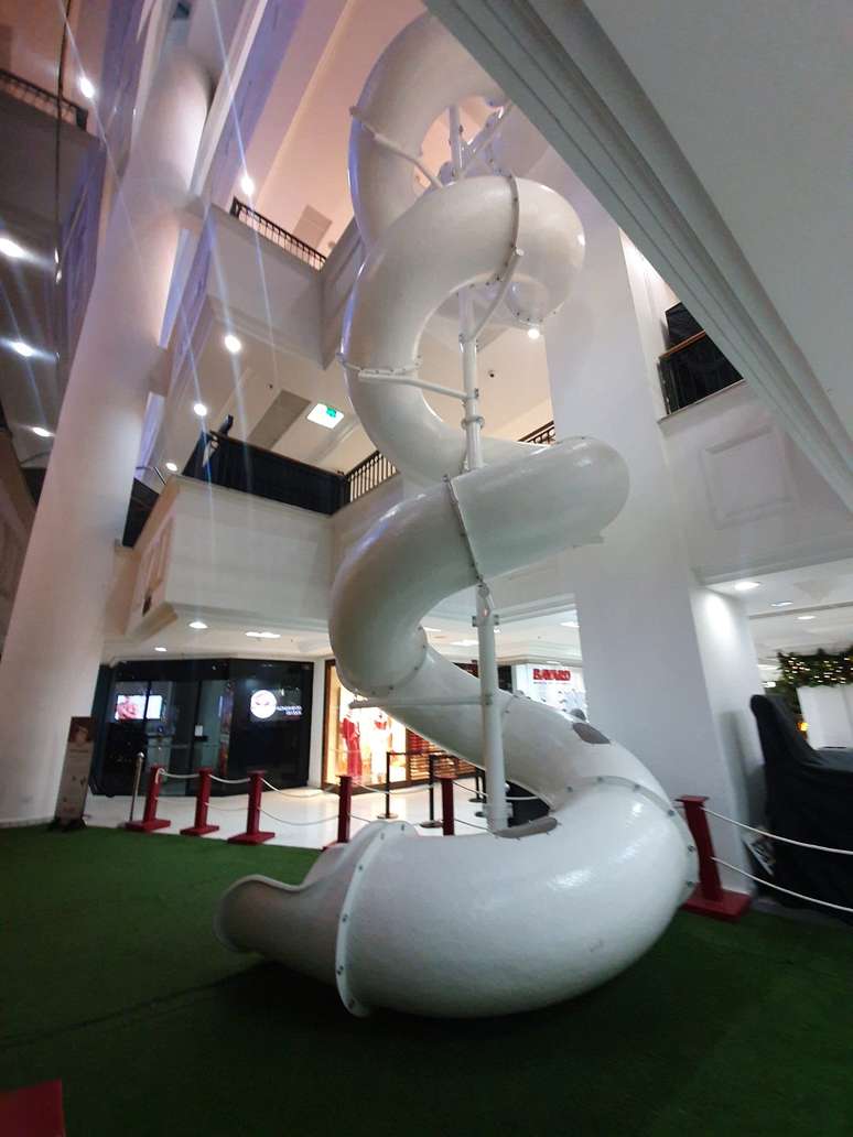 Tobog&atilde; no Natal do P&aacute;tio Paulista: gr&aacute;tis!