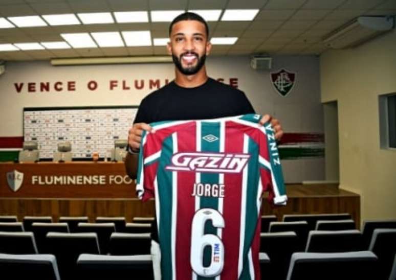 Jorge é um dos reforços anunciados (Foto: Divulgação/Fluminense)