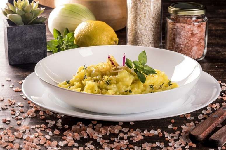 Risoto de lim&atilde;o siciliano &ndash; Foto: Guia da Cozinha