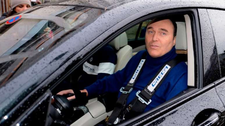 Ex-piloto Philippe Streiff morreu nesta sexta-feira (Foto: JEAN-PIERRE CLATOT / AFP)