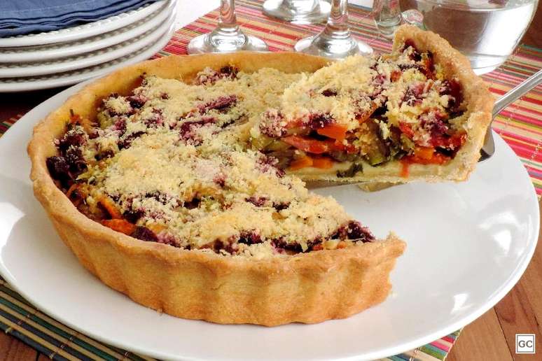 Torta de ratatouille &ndash; Foto: Guia da Cozinha