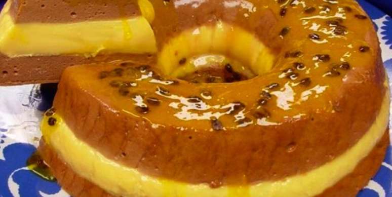 Pudim de maracuj&aacute; &ndash;