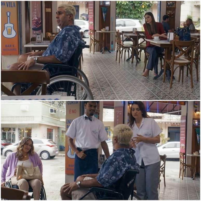 Antes indiferente à acessibilidade, Nunes se vê 'preso' no próprio bar, onde não há rampa para cadeirante