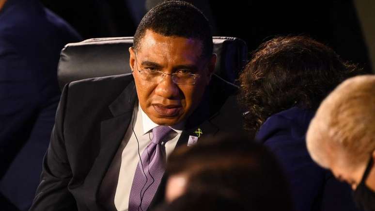 Andrew Holness é o primeiro-ministro da Jamaica