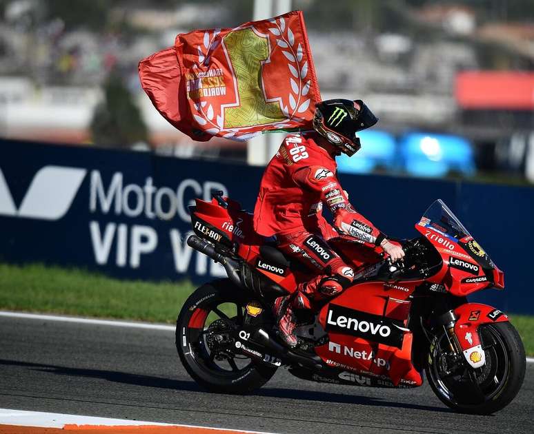Francesco Bagnaia encerrou jejum de 15 anos da Ducati com título de 2022 da MotoGP 