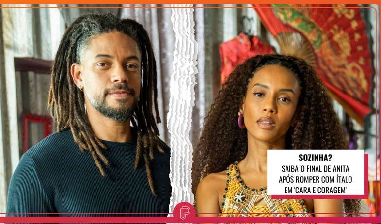 Final da novela 'Cara e Coragem': Anita (Tais Araújo) rompe namoro com Ítalo (Paulo Lessa). Sósia de Clarice (Tais Araújo) fica sozinha?.