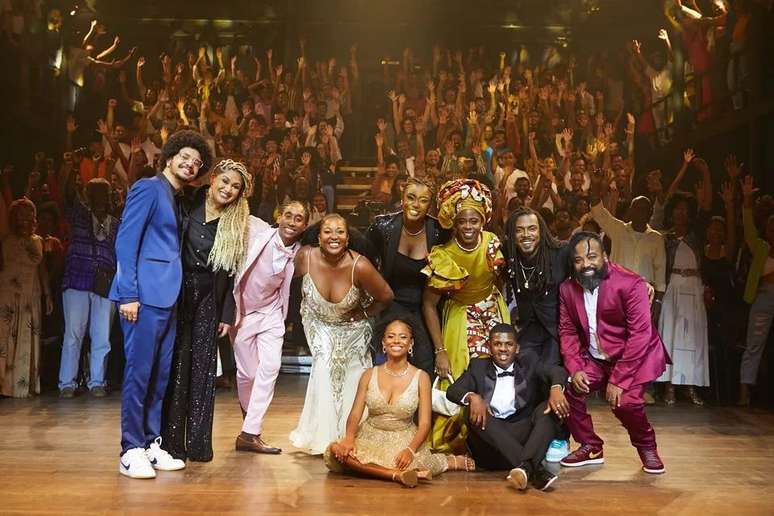 Gravação do Especial Humor Negro no Teatro Vila Velha, em Salvador