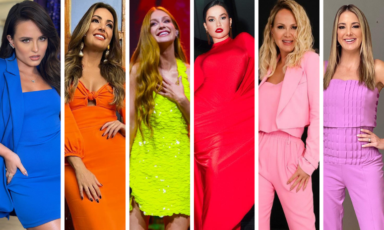 Cores de R&eacute;veillon (Fotos: Reprodu&ccedil;&atilde;o/Instagram)