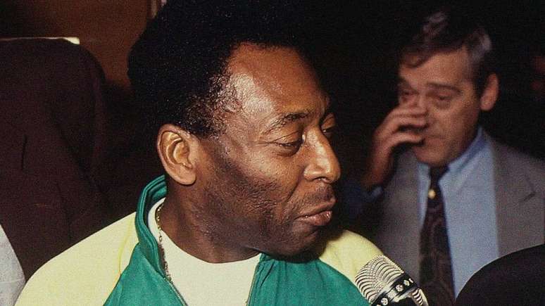 Pel&eacute; em 1990 na It&aacute;lia