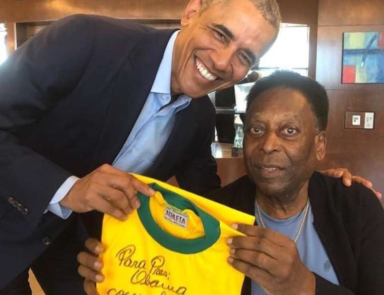 Obama e Pelé