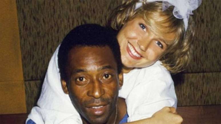 Pelé e Xuxa na época do namoro: casal perfeito na mídia, mas com conflitos na intimidade