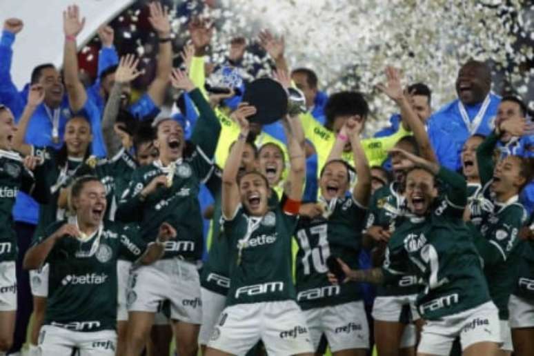 Feminino do Palmeiras levou a Libertadores 2022 (Foto: Galo Paguay / AFP)