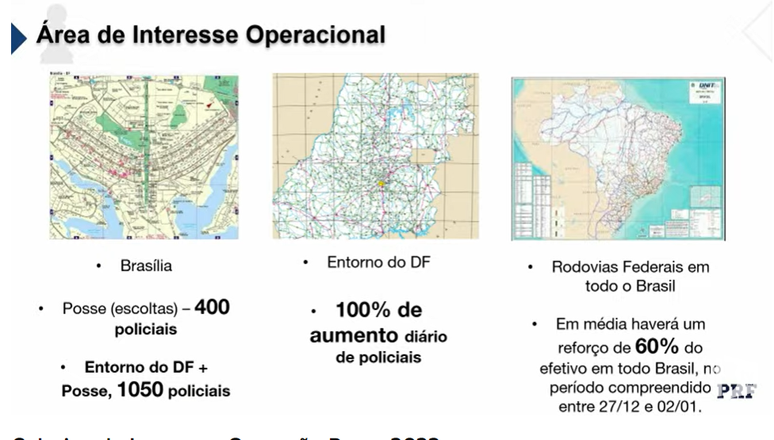 Detalhes do plano operacional para a posse do presidente diplomado Lula