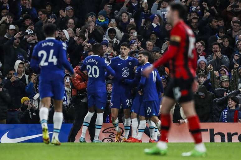 Chelsea busca vencer no primeiro jogo de 2023 (Foto: IAN KINGTON / AFP)