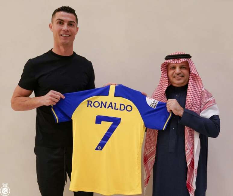 Cristiano Ronaldo é o novo reforço do Al-Nassr (Divulgação/Al-Nassr)