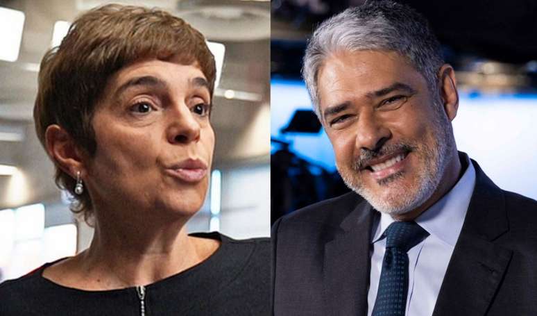 William Bonner e Renata Lo Prete roubaram a cena na TV neste domingo, 1&ordm; de janeiro de 2023.