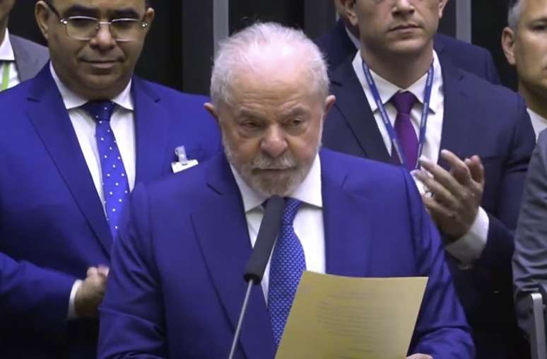 Checamos o discurso de posse de Lula no Congresso
